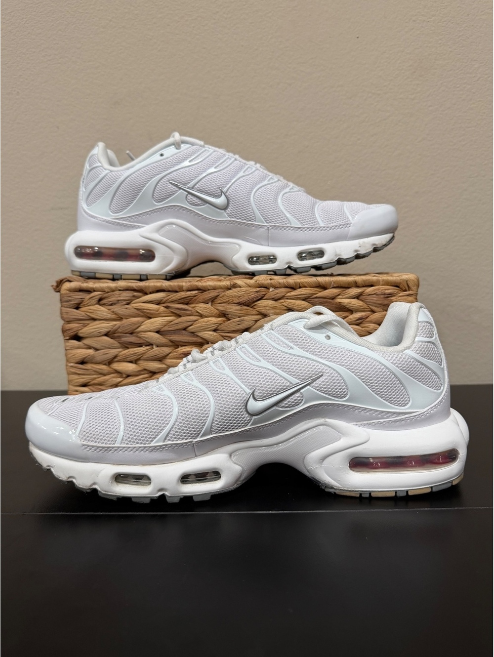 Size 9.5 - Nike Air Max Plus “White” - Picture 2 of 7